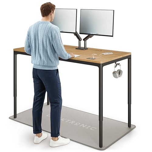Desktronic Vierbeiniger Höhenverstellbarer Schreibtisch 160x80cm Schreibtisch Mit Vier Elektrischen Motoren,Touchscreen
