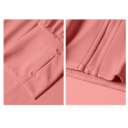 Sudaderas con capucha para protección solar que evitan el calor al hacer deporte 7