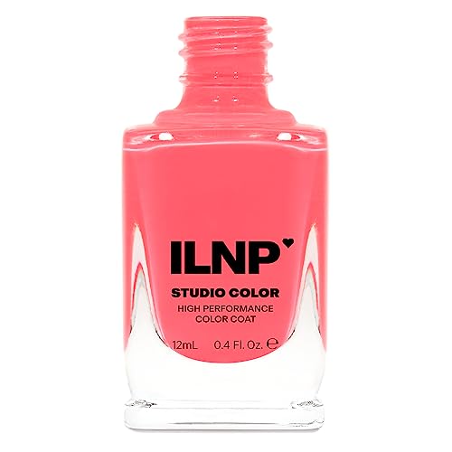 ILNP Summer - Warm Neon Coral Pink Cream Nail Polish