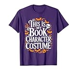 This is My Book Character Costume Funny Halloween Costume T-Shirt