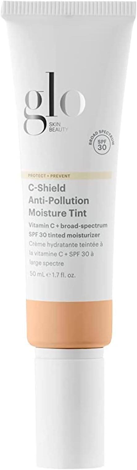 C-Shield Anti-Pollution Moisture Tint - Tinted Moisturizer With SPF 30 for Face, Broad Spectrum Protection & Vitamin C, 1.7 Oz (2N-Light)