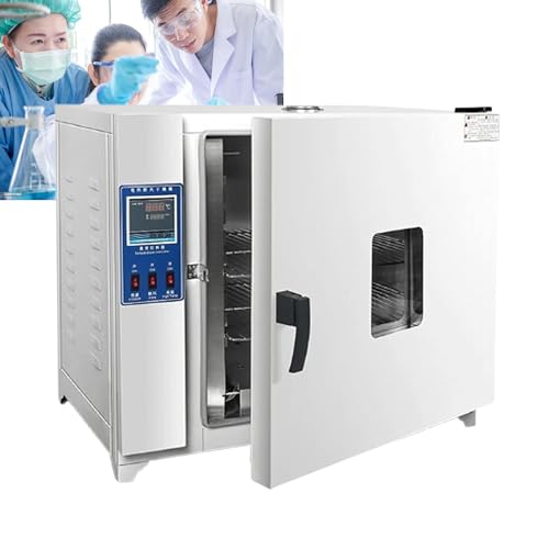 Horno De Secado Al VacíO vacío, laboratorio, secado y calentamiento al para laboratorio, rápido con temperatura constante, 16 l, 42 l de con control de temperatura y pantalla LED, 16L