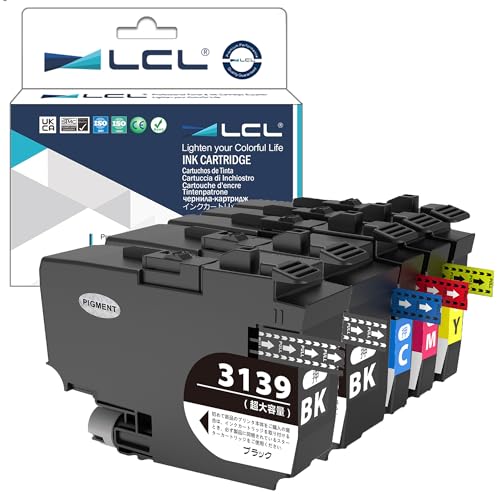 Amazon.co.jp: LCL Brother用 ブラザー用 LC3139-4PK LC3139 LC3139BK