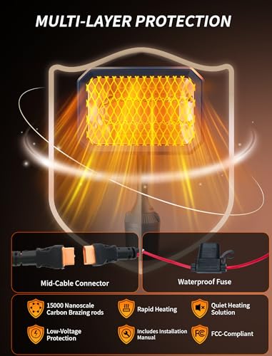 36V Heater with Quick-Disconnect