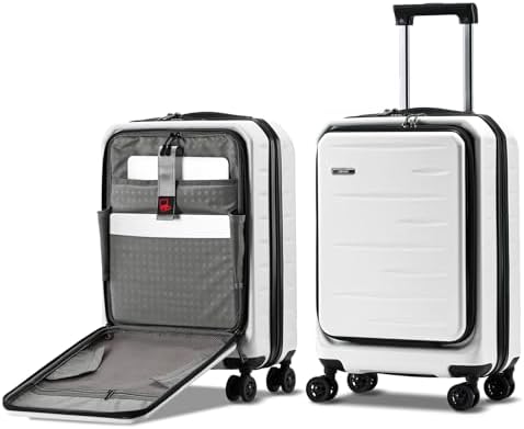 Carry On Luggage 22×14×9 Airline Approved, 20 Inch Lightweight AB...