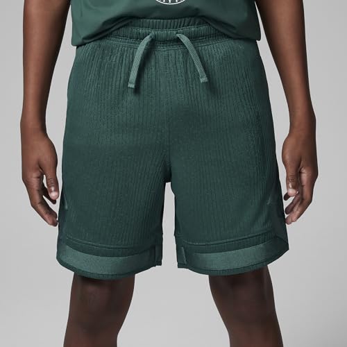 Jordan MJ Advanced Sport Big Kids' Dri-FIT Statement Diamond Shorts (Oxidized Green, 95D366-EI8) Size X-Large2