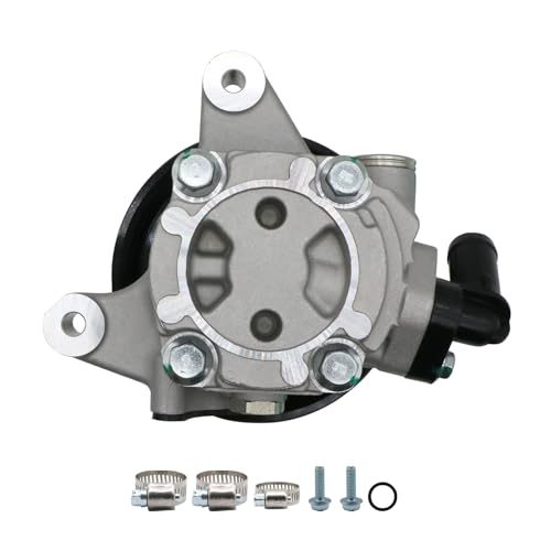 Image of 21-5419 Power Steering Pump with Pulley Fits for 2011-2002 Honda CR-V, Power Assit Pump Assembly Replace # 56110-PNB-306, 96-5419