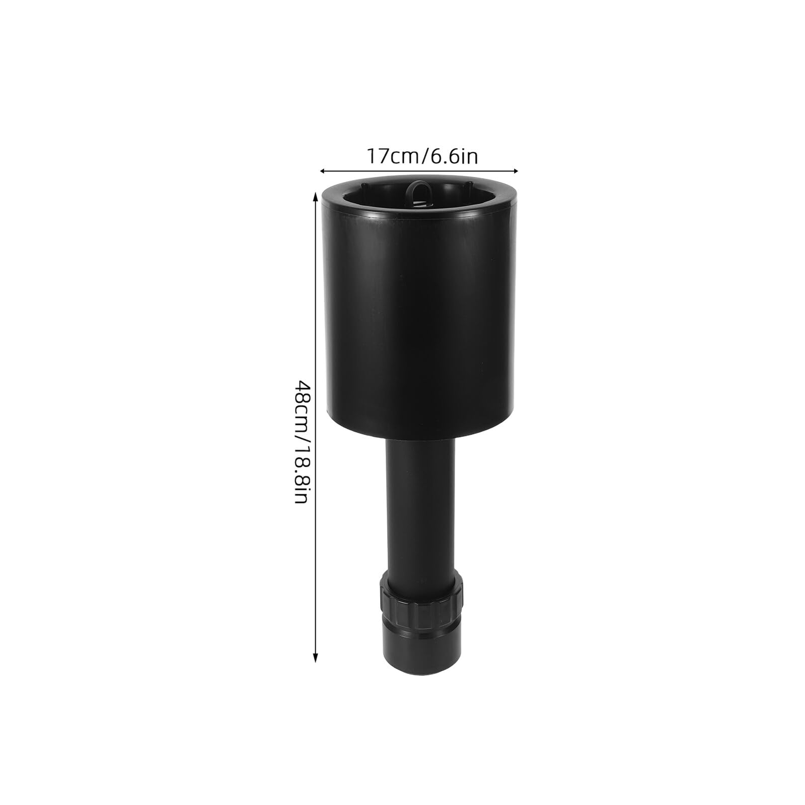 Gadpiparty Écumeur de Surface pour Aquarium et Bassin 40 M² Filtre Écumeur sans Base en Plastique Robuste Accessoire pour Eau Douce et Eau de Mer Nettoyage des Débris et Huiles