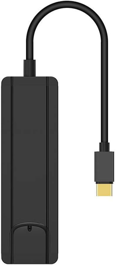 Type-C to HD MI/ USB3.0 HUB/PD/Gigabit Network Port Converter 4K HD Extended Screen