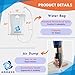 AMDASO Portable Hair Washing Station, Locs Detox Tub, Portable Shampoo Bowl, Inflatable Wash basin, Hair washing basin for bedridden, Dreadlock accessories, Inflatable Shampoo Basin