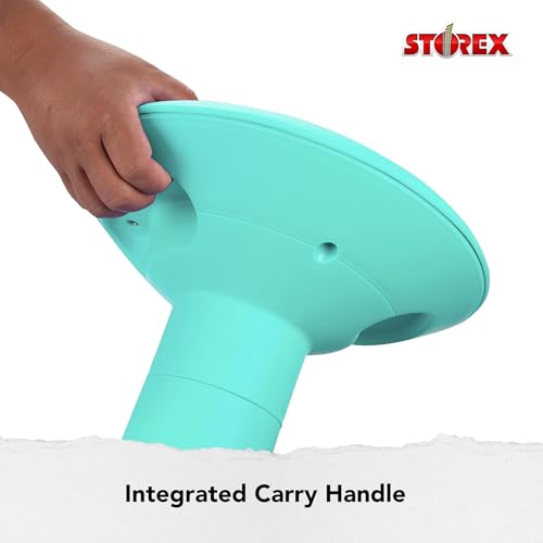 Image of Storex Wiggle Stool, 12 to 24-inch, Teal