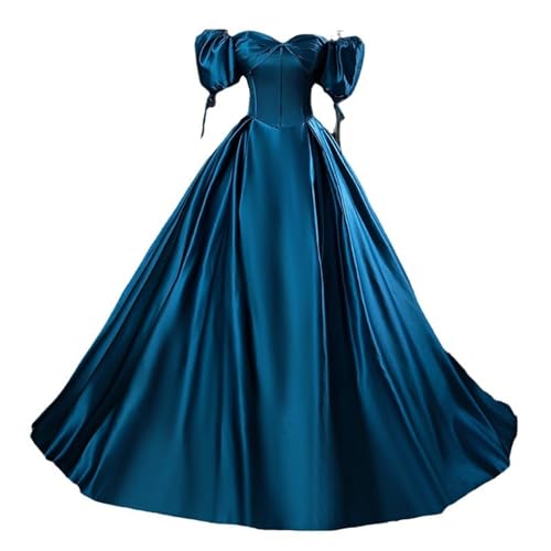 Off The shoulder Victorian Style Southern Belle Ball Gown Puff Long Sleeve Princess Lolita Tea Dress Rococo Dress