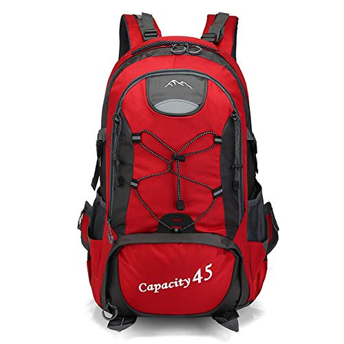 Mochila Montañismo 45L Senderismo Al Aire Libre Impermeable Camping Trekking Viajando