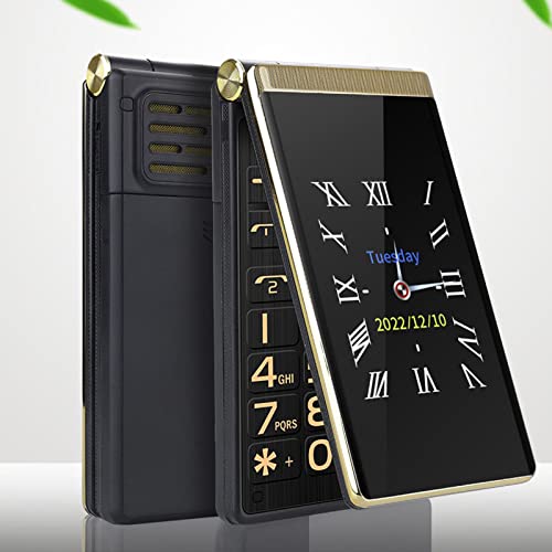 simフリー端末　2台　♡ Amazon | 高齢者向け折りたたみ式携帯電話、2GデュアルSIMロック