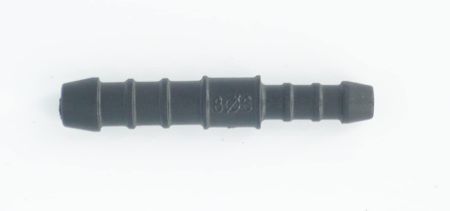 Hose Pipe Reducer/Joiners (8 mm to 6 mm (Pack of 2))