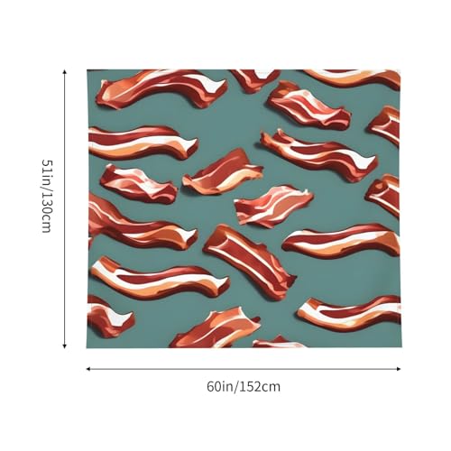 Decoración moderna con el tapiz de bacon EdWal de 152x130 cm para tu sofá 5