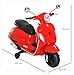 HOMCOM Moto Eléctrica Infantil Coche Triciclo Vespa Scooter Eléctrico a Batería con...