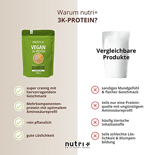 Eiweißpulver Nutri Veganes Neutral ohne Süßungsmittel