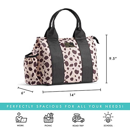 Fit+Fresh Sanibel Adult Insulated Lunch Bag Women Love As Lunchbox, Lunch Tote - Cute Small Lunch Box For Women, Lunch Box Men, Lunch Bags Women, Insulated Lunch Box, Lunch Boxes, Adult Lunch, Cheetah #TOP2