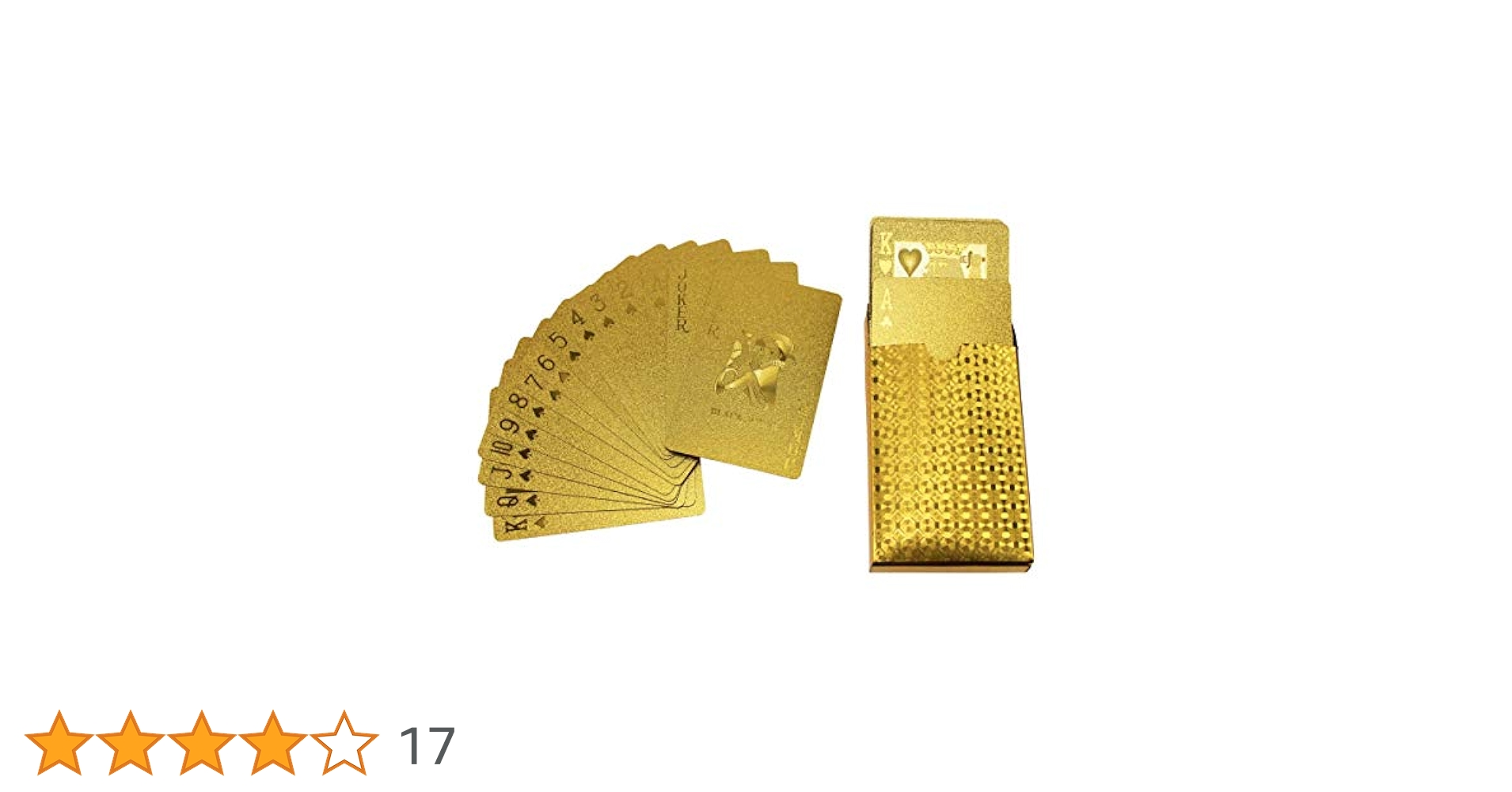 Amazon.co.jp: Olive-G 金 金箔 トランプ リッチ な 高級 気分に
