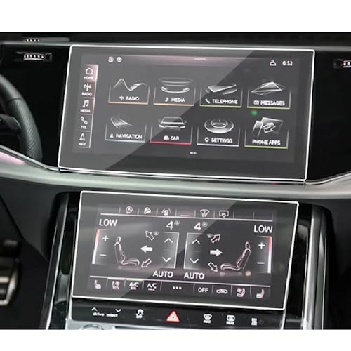 Écran tactile rayé ? Protection verre trempé anti-rayures voiture x2