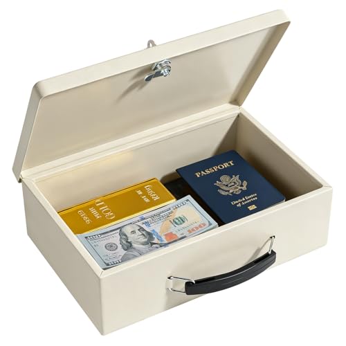 KYODOLED Fireproof Safe Box with Lock Water-Resistant