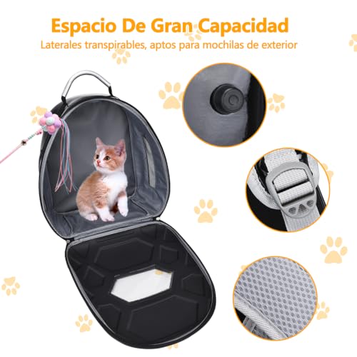 Mochila para gatos transpirable Galatée: adiós al estrés del transporte 4