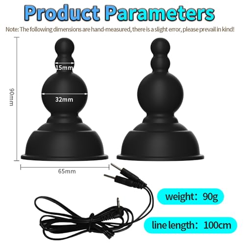 Nippelsauger Für Frauen Mit 19 Intensitäten Und 8 Modi Brustwarzensauger Zur Sexuelle Elektrostimulation Und Brustvergrößerung Für Klitoris Nippel Und Intimzonen LZYLWC