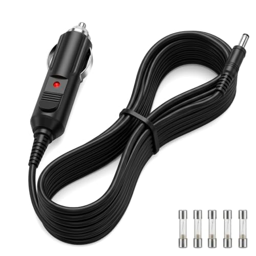 Cargador de coche Inogen cable alimentación repuesto BA-306 para todos los cojines de masaje 12V