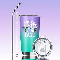Beach Face Mint &Purple
