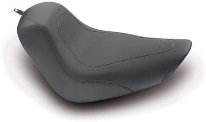 Mustang Motorcycle - 06-17 Harley Softail Wide Tire (200mm) Solo Seat - Black