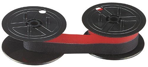 Nu-kote Model NK80BRC-2 Red/Black Nylon Ribbons, Pack Of 2