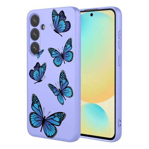 Coque Galaxy S24 FE TPU souple protectrice violette compatible SM-S721B