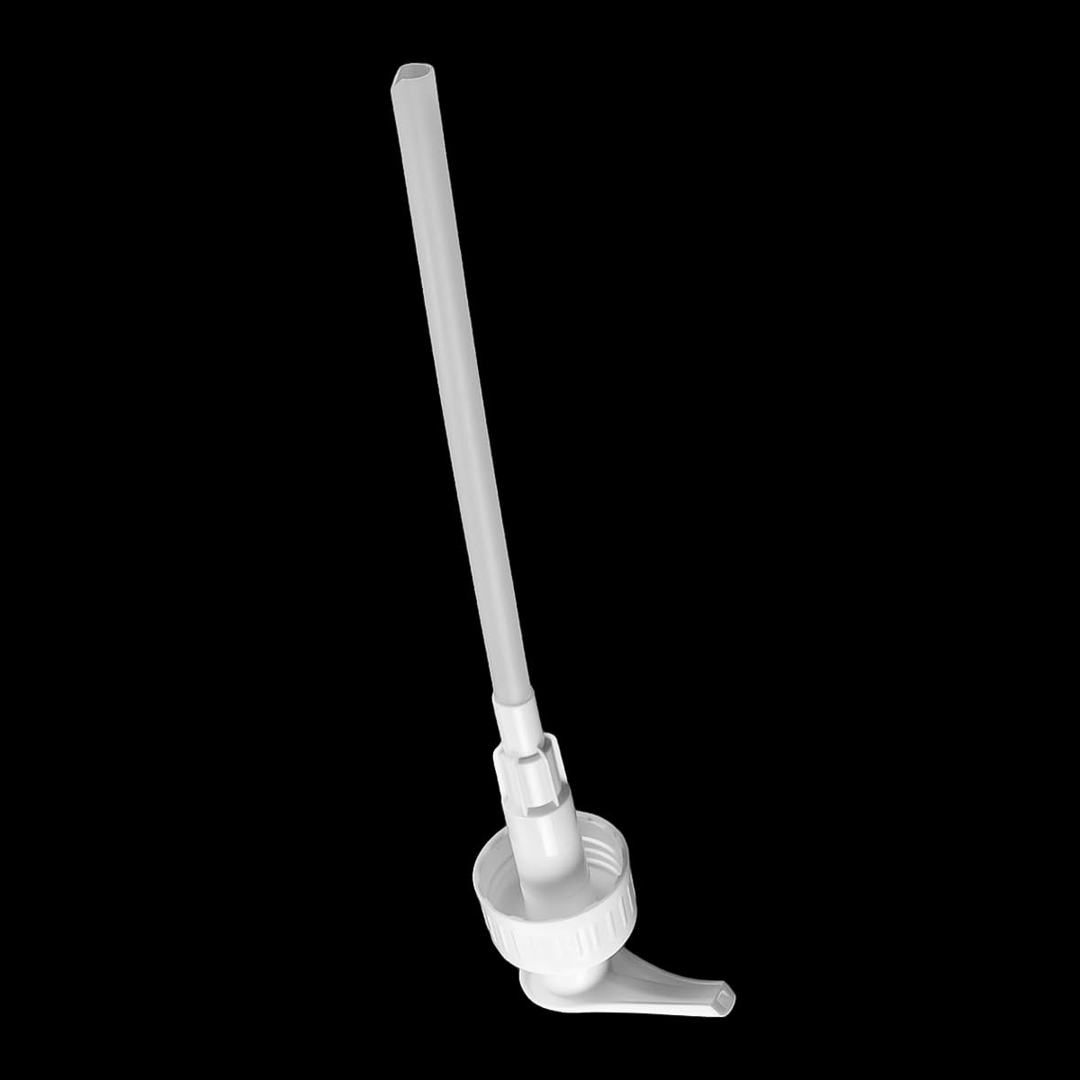 Confezione da 3 dispenser a pompa da 5 litri, adatti per bottiglie con dosatore di shampoo a tubo regolabile, per ricarica di sapone liquido superiore, diametro di 3,5 cm.