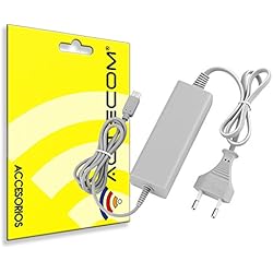 Cargador Wii U Carrefour ACTECOM® Cargador DE Corriente DE Pared para Nintendo Wii U Gamepad