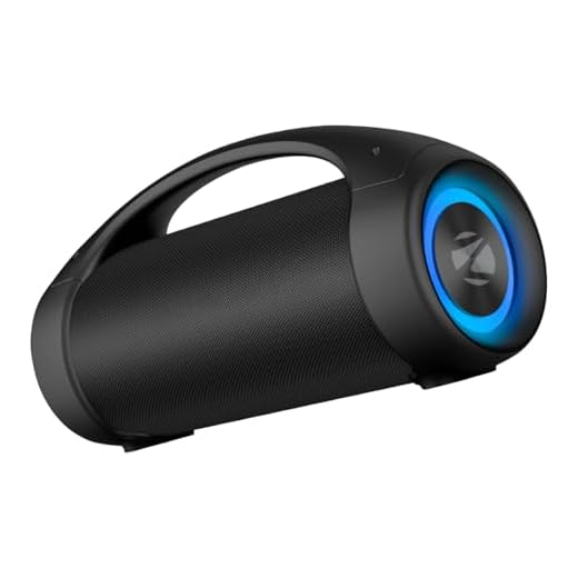 ZEBRONICS Sound Feast 400 Portable Bluetooth Speaker, 60W Output