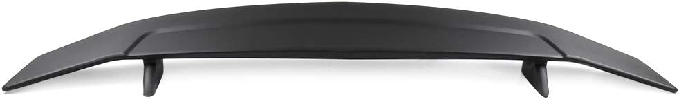 SCITOO Spoiler Wing Fit for Most Cars Universal Custom Style Matt Black Rear Trunk Lid Spoiler Wing W/LED Light