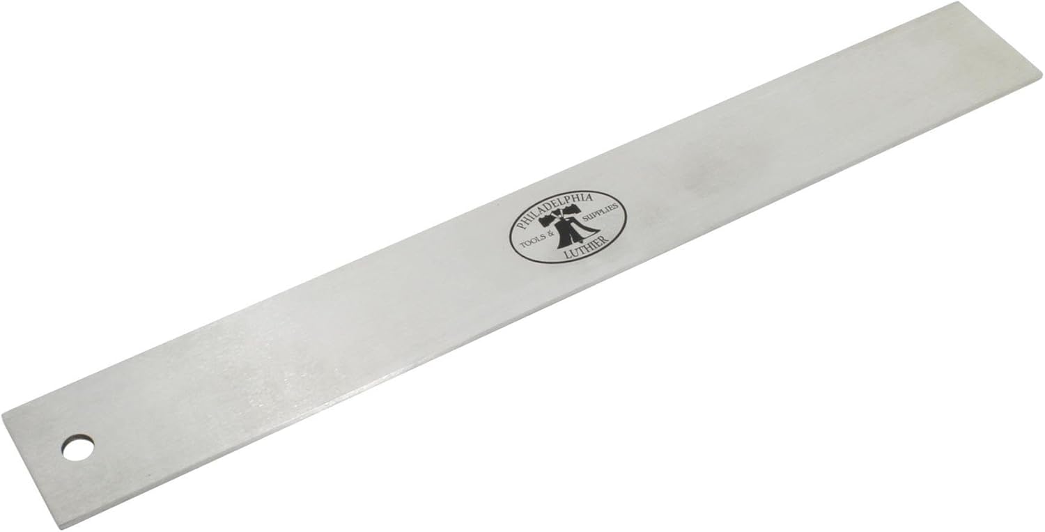 Precision 12" Straight Edge for guitar setup - Stainless Steel - Made in USA