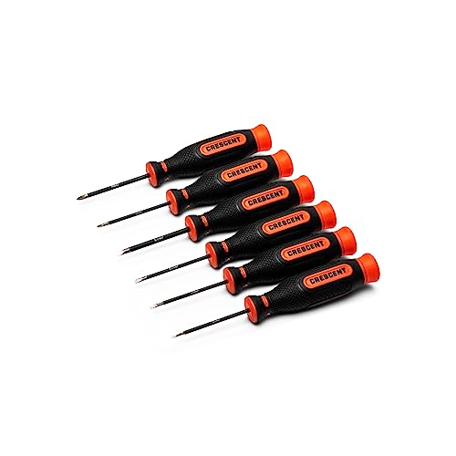 Juego de 6 puntas de diamante CRESCENT CDTPR6PCSET para tornillos de precision 2