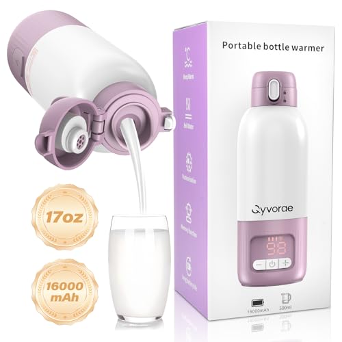 Portable Bottle Warmer for Travel 17oz