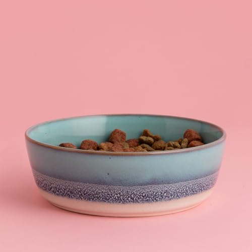 Mason Cash: Reactive Fade Pet Bowl - 7.9", 44oz - Multi Glaze, Dog Food-Water Dish, Ceramic Stoneware, Microwave-Dishwasher Safe, Feeding-Hydration by Mason Cash - Used condition - Image 3