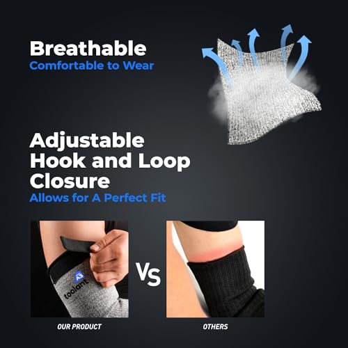 Kevlar-Sleeves Arm Protectors for Thin Skin and Bruising