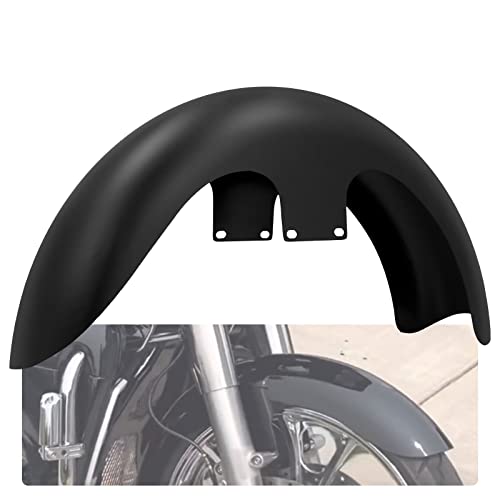 Image of 21-Inch Front Fender Fit for Harley Touring 1996-2023 | Matte Black Front Mudguard for 130 /R21 Tires, Fits Road King, Road Glide, Street Glide, Electra Glide and Custom Baggers