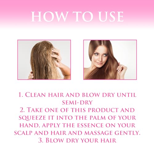 Hair Vitamins - 30 Capsules - Hair Serum, Enriched with Moroccan Oil, Macadamia Oil, Avocado Oil, Vitamin A, C, E, B5, Makes Hair Healthy, Smooth and Shiny - Image 8