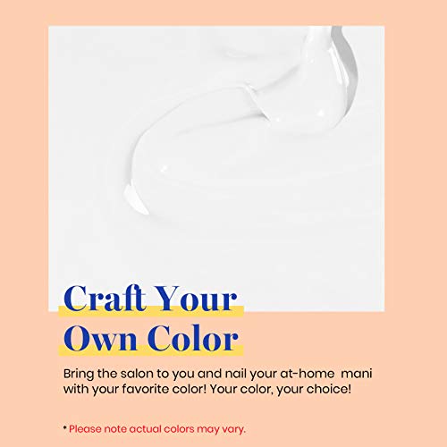 Beetles Gel Nail Polish, 1 Pcs 15Ml White Color Soak Off Gel Polish For Nail Art Manicure Salon Design Decoration At Home Nail Lamp Needed #TOP2