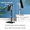 Adjustable Headphone Stand/Desktop Headset Holder:Features an Adjustable Height of 20.3–26cm and a 10 Kg Load Capacity,suitable for Various Desktop Setups(Black) #2