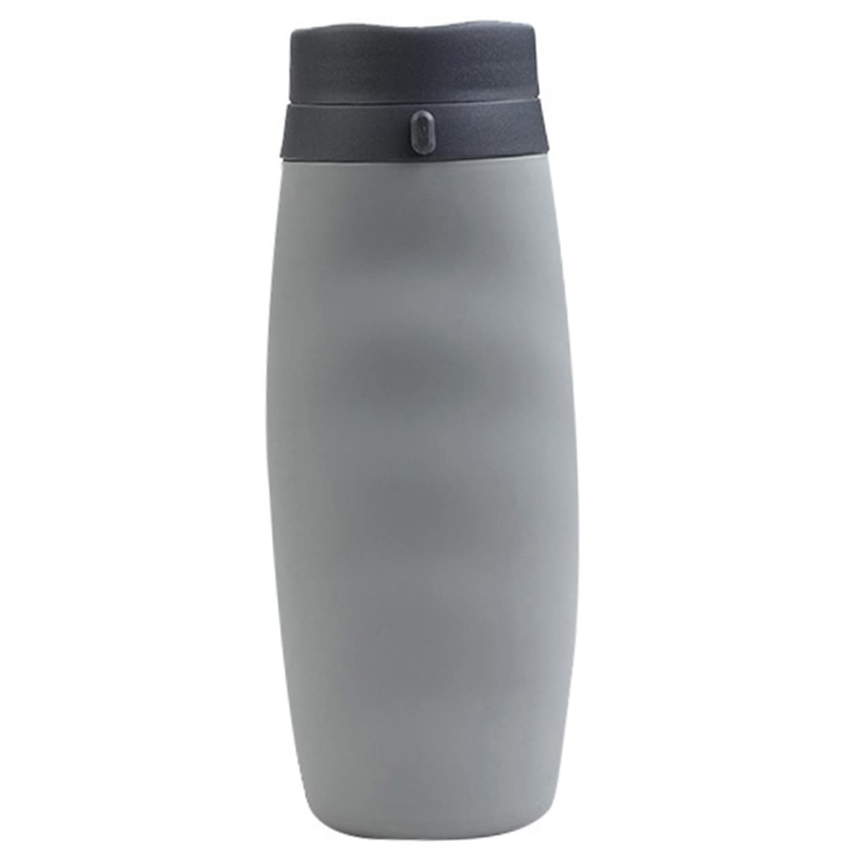 Yardwe 2st Platzsparende Aufbewahrung Wasserflasche Behälter Krüge Großer Wasserkrug Flaschen Trichter Faltbare Flasche Faltbecher Wasserbecher Grey Kieselgel Wiederverwendbar