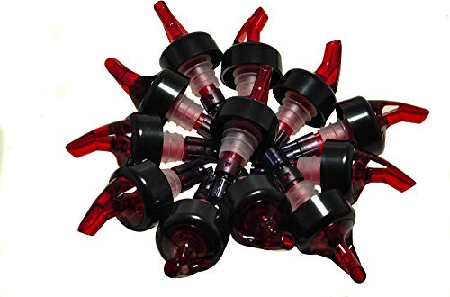 Black Collar 1-1/8 Oz. Posi-Pourer III With Purple Tube/Clear Spout