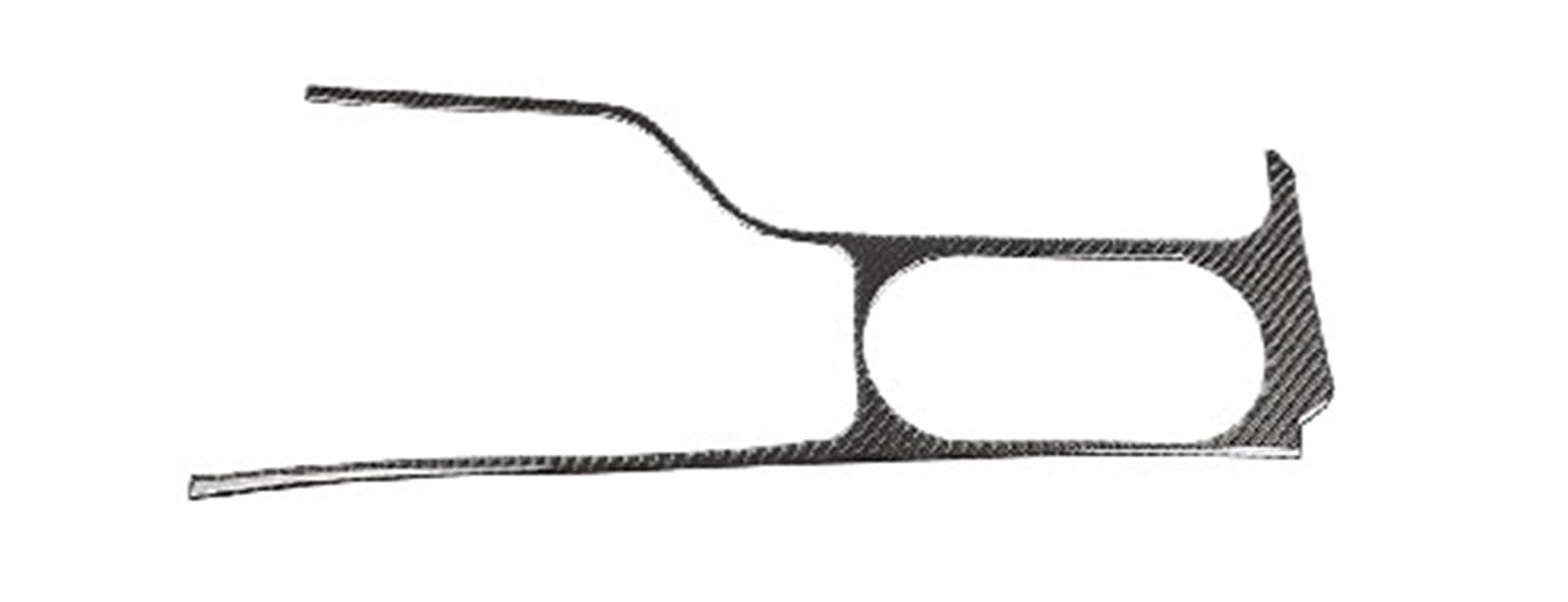 for Ford for Ranger for Wildtrak 2015-2021 Car Center Control Shift Panel Frame Trim Sticker(RHD)