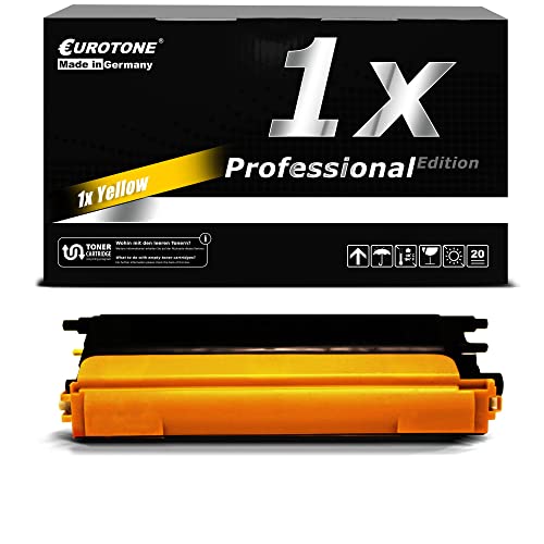 Toner Brother DCP9040 DCP9042 DCP9045 remplace TN-135Y EuroPro jaune